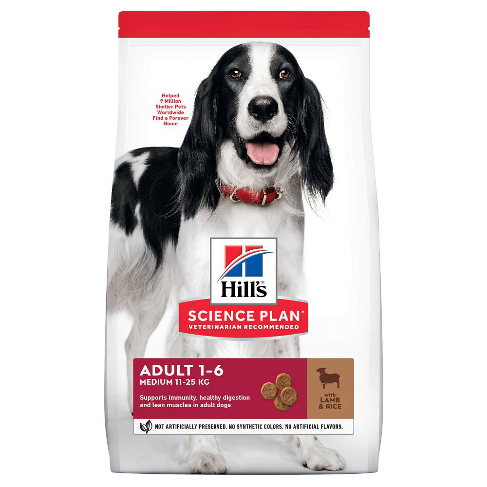 Hill`s SP Adult Lamb&Rice Хиллс Сухой корм с ягненком и рисом для собак Фото