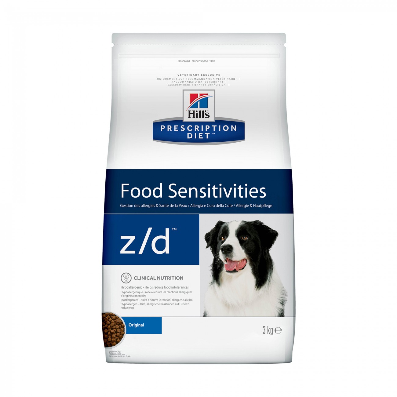 Hill's PD Z/D Сухой корм для собак при аллергиях на пищу Фото