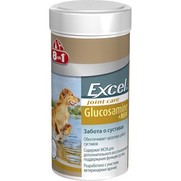 Фото 8in1 Ecxel Glucosamine+ MSM Глюкозамин с МСМ для поддержания здоровья и подвижности суставов собак 