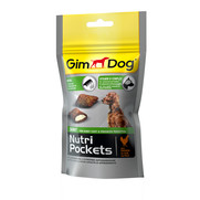 Фото GimDog Подушечки Нутри Покетс Шайни с биотином и витаминами группы В для собак