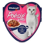 Фото Vitakraft Poesie Витакрафт консервы для кошек Сайда и томаты в соусе