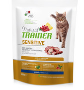Фото Natural Trainer Sensitive Монобелковый сухой корм с уткой для чувствительных и склонных к аллергии кошек