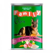 Фото Clan Family консервы для взрослых собак паштет из ягнёнка с рисом №44
