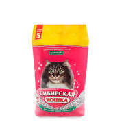 Фото Сибирская Кошка Комфорт впитывающий наполнитель для кошек