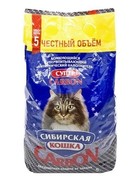Фото Сибирская Кошка Супер комкующийся наполнитель для кошек