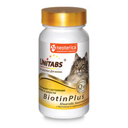 Фото Unitabs ImmunoCat с Q10 Юнитабс витамины для кошек с Таурином 