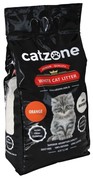 Фото Catzone Orange Кэтзон комкующийся наполнитель для кошачьего туалета с ароматом цитрусов (пакет)