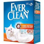 Фото Ever Clean Fast Acting Эвер Клин комкующийся наполнитель для кошек мгновенный контроль запаха