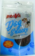Фото BraVa Брава лакомство для собак мягкие утиные пластинки