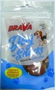 Фото BraVa Брава лакомство для собак сушеные куриные полоски