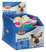 Фото TRIXIE Набор теннисных мячей д/собак, текстиль ф6,4см*36шт