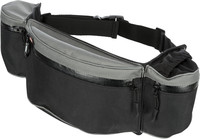 Фото TRIXIE Сумка на пояс Baggy Belt, ремень: 62-125 см, черный/серый 
