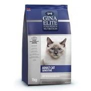 Фото Gina Elite Cat Sensitive Сухой корм для кошек кошек с чувствительным пищеварением