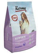 Фото Karmy Kitten Карми сухой корм для котят,беременных и кормящих кошек с индейкой