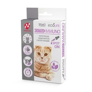 Фото Ms.Kiss Ecolife Extra Immuno арома-капли для котят и кошек 