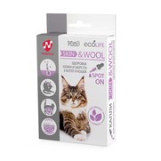 Фото Ms.Kiss Ecolife Skin&Wool арома-капли для котят и кошек