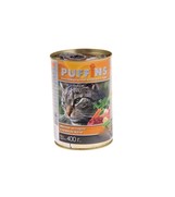 Фото Puffins Паффинс консервы для кошек Мясное ассорти в желе
