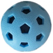 Фото HOMEPET Игрушка для собак мяч футбольный с пищалкой 7,2см