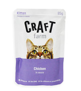 Фото Craft Farm kitten паучи для котят курица в соусе