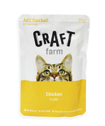 Фото Craft Farm anti-hairball паучи для кошек курица в желе