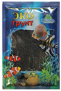 Фото ЭКОГРУНТ грунт для аквариума Черный кристалл 1-3мм 3,5кг