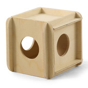 Фото Гамма игрушка-кубик деревянный для мелких животных