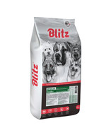 Фото Blitz Senior Sensitive сухой корм для собак старше 7 лет с индейкой