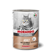 Фото Morando Professional консервированный корм для кошек паштет с кроликом