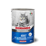 Фото Morando Professional консервированный корм для кошек паштет с тунцом и лососем
