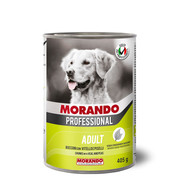 Фото Morando Professional консервированный корм для собак с кусочками телятины и горохом