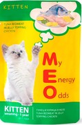 Фото Me-O Cat паучи для котят Тунец и курица в желе №2