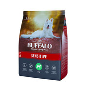 Фото Mr.Buffalo sensitive medium/maxi сухой корм для собак средних и крупных пород с ягнёнком