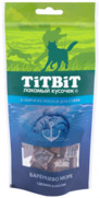 Фото Titbit лакомство для собак кубики из лосося