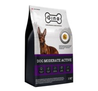 Фото Gina Dog Moderate Active сухой корм для собак с умеренной активностью утка с ягнёнком