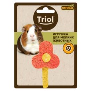 Фото Triol Natural игрушка для мелких животных из люфы Цветочек