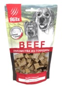Фото Blitz сублимированное лакомство для собак вымя говяжье