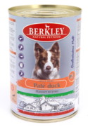 Фото Berkley консервы для взрослых собак паштет из утки №3