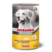 Фото Morando Professional консервированный корм для собакс кусочками курицы и индейки