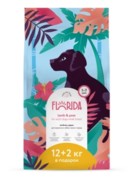 Фото Florida сухой корм для взрослых собак малых пород ягненок/груша