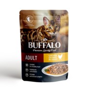 Фото Mr.Buffalo adult паучи для кошек цыпленок в соусе