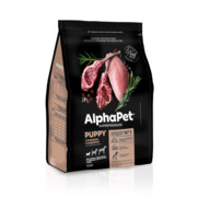 Фото AlphaPet сухой корм для щенков мини пород с ягненоком и индейкой
