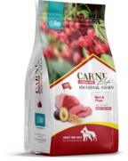 Фото Carni Life Adult Medium&Maxi сухой корм для собак средних и крупных пород говядина с черносливом