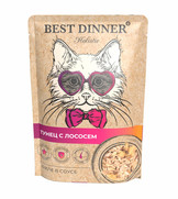 Фото Best Dinner Holistic Пауч для кошек Тунец с лососем в соусе
