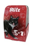 Фото Blitz Sensitive ассорти паучи для кошек лосось с индейкой, индейка с печенью, ягненок с индейкой