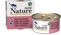 Фото Prime Nature консервы для кошек тунец с лососем в бульоне