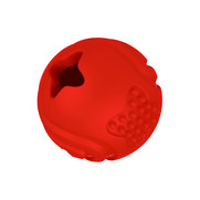 Фото Mr.Kranch игрушка для собак Мяч 6,5 см красный с ароматом бекона