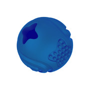 Фото Mr.Kranch игрушка для собак Мяч 6,5 см синий с ароматом курицы