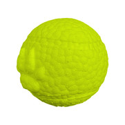 Фото Mr.Kranch игрушка для собак Мяч с лапкой 8 см неоновая желтый