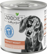 Фото Zoodiet Perfect Weight консервы для собак идеальный вес желудочки индюшиные