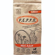Фото Peppo Adult Mini сухой корм для взрослых собак мелких пород с индейкой